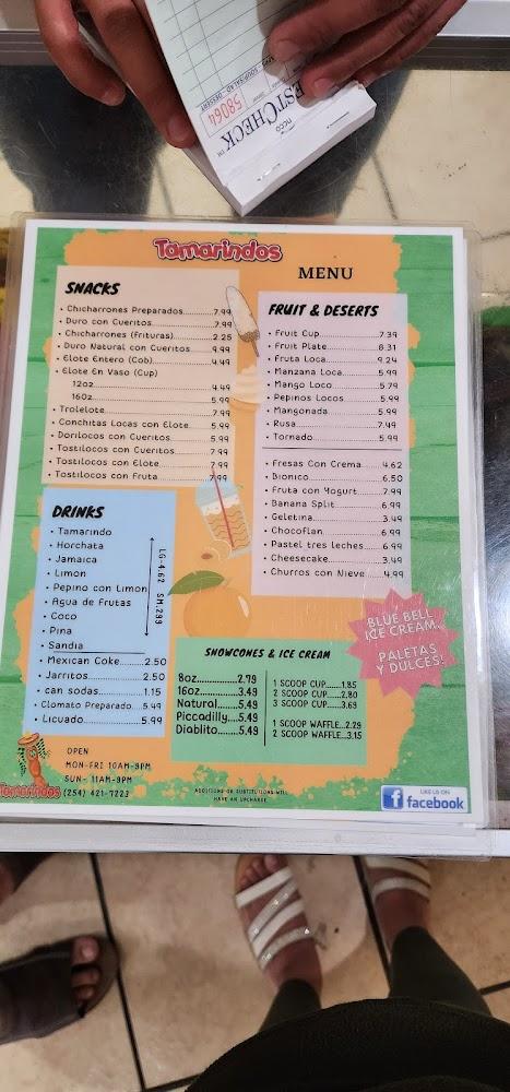 Tamarindos Menu image 3